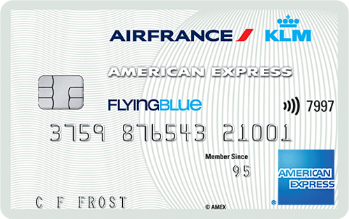 american express flying blue entry card